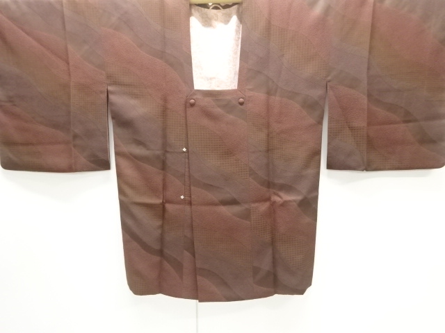 JAPANESE KIMONO / MICHIYUKI COAT / WAVY STRIPE 